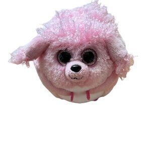 Ty Beanie‎ Ballz Lovey French Poodle Plush Stuffed Animal 4”